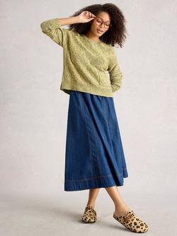 White Stuff Victoria Jumper, Dark Yellow, Dark Yellow