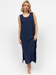 Cyberjammies Marina Jersey Maxi Nightdress, Navy