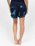 Cyberjammies Marina Whale Print Pyjama Shorts, Navy/Multi