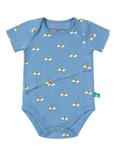 Little Green Radicals Kids' Adaptive Bodysuit, Blue/Multi