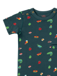 Little Green Radicals Kids' Adaptive Short Sleeved T-Shirt, Green/Multi