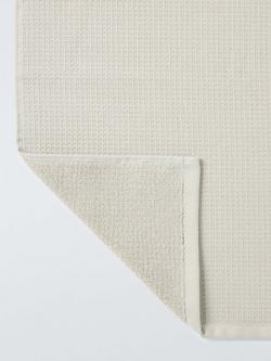 John Lewis Spa Waffle Towels - view 2, Putty