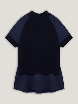 Ted Baker Raglan Short Sleeve Jumper, Navy, Navy