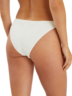 Accessorize Shell Jacquard Bikini Bottoms, White - view 2, White