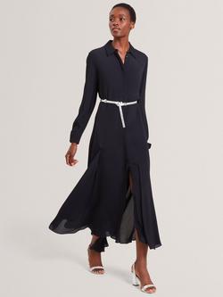 Ted Baker Aluma Midi Shirt Dress, Navy