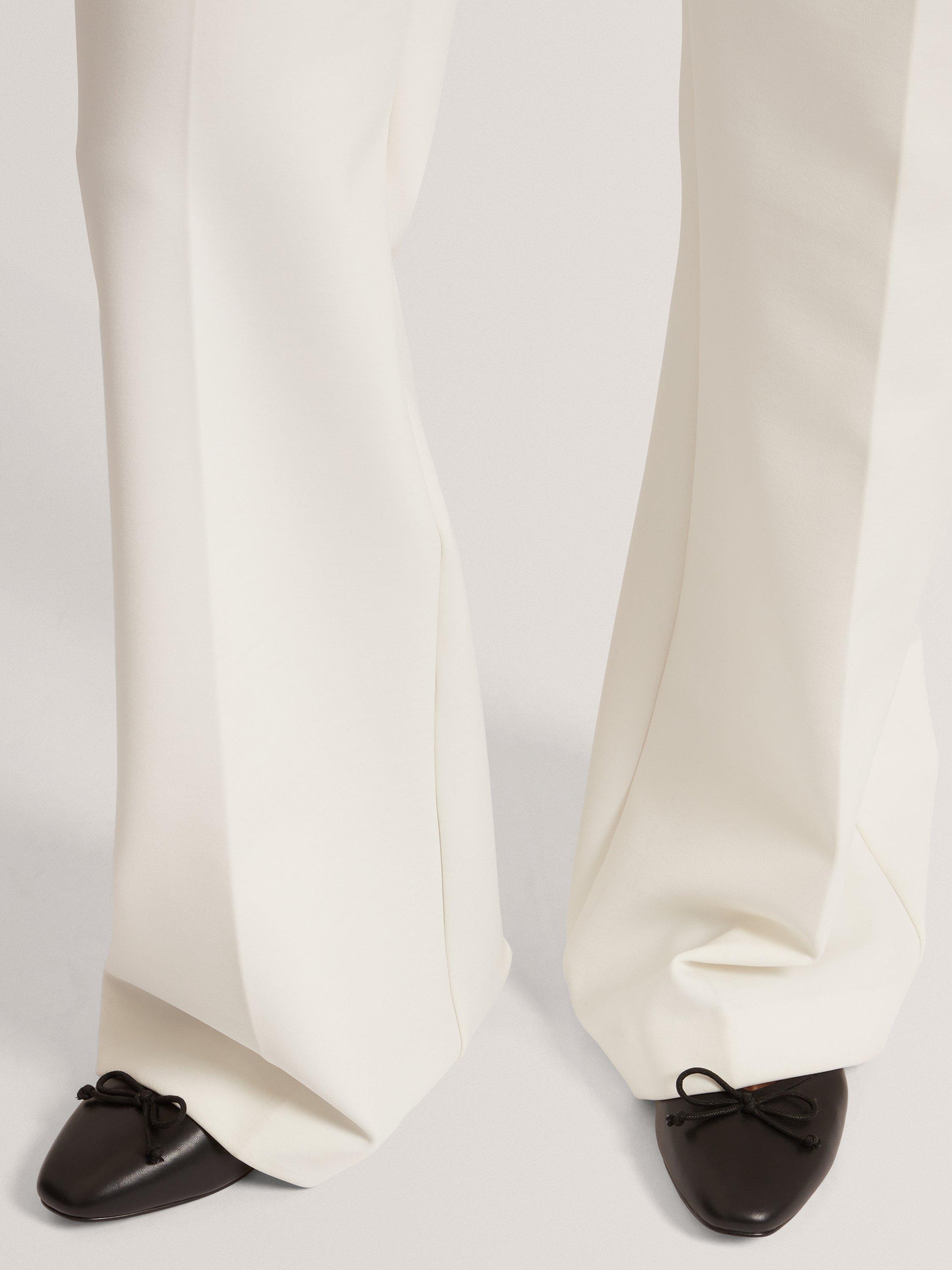 Product image 2 of 5, which shows Ted Baker Balleri Leather Slip-On Flat Pumps, Black, 4