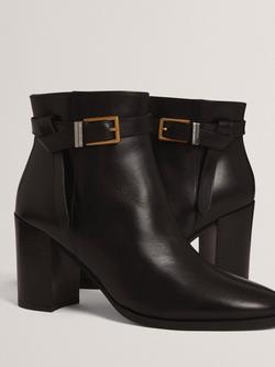 Ted Baker Cleonna Leather Ankle Boots - view 2, Black