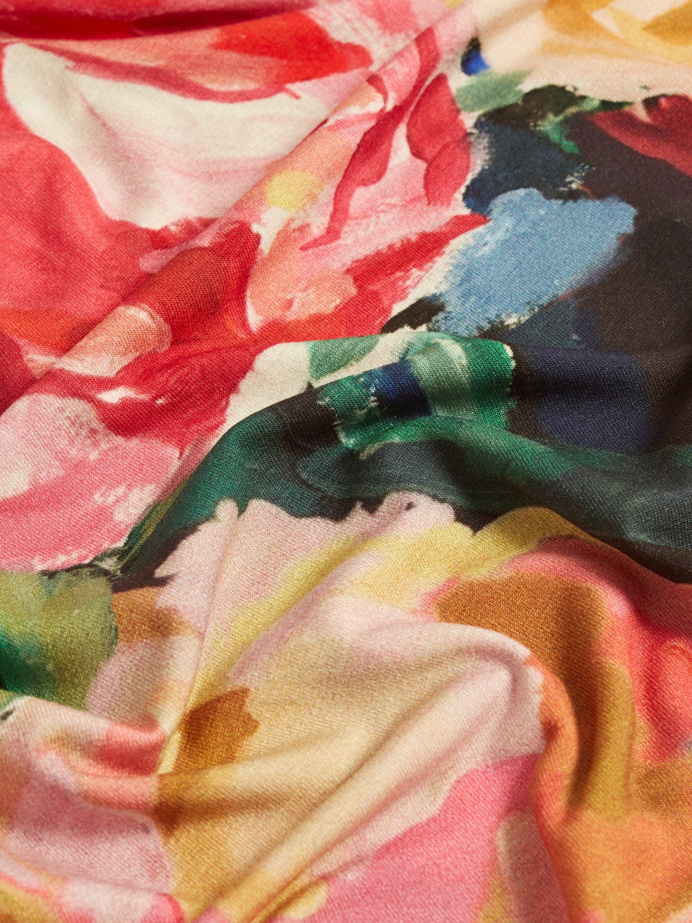 Product image 7 of 7, which shows Ted Baker Mayfla Floral T-Shirt, Multi, 8