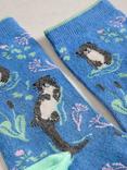 White Stuff Otter Ankle Socks, Dark Blue