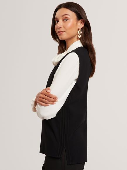 Ted Baker Marmia Sleeveless Blouse - view 2, Black