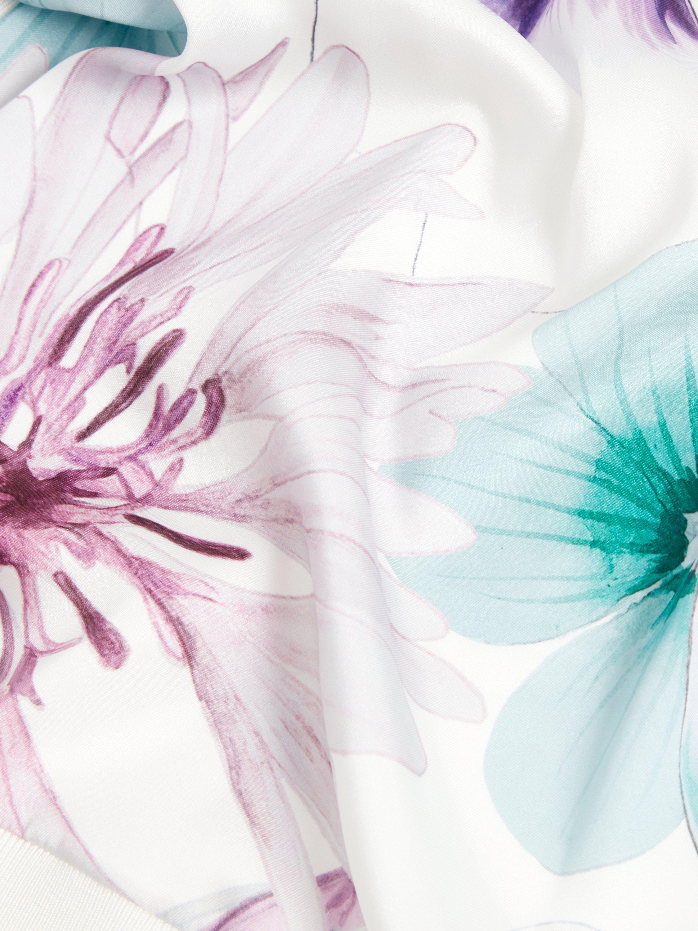 Product image 6 of 6, which shows Ted Baker Jakkia Floral Print Jumper, Ivory/Multi, 8