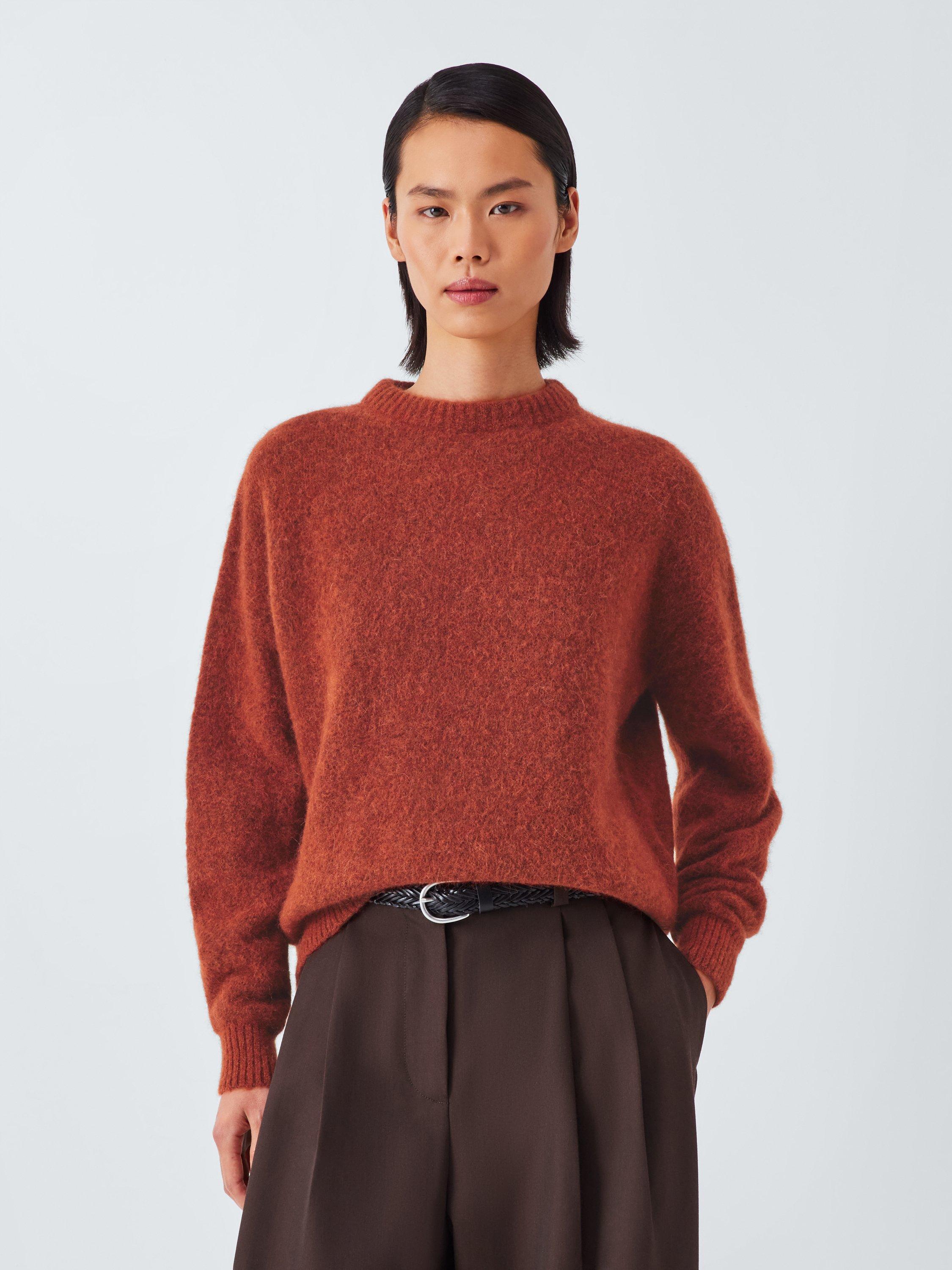 Weekend MaxMara Tuono Wool Rich Jumper, Terracotta