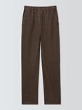 Weekend MaxMara Cordoba Textured Trousers, Brown