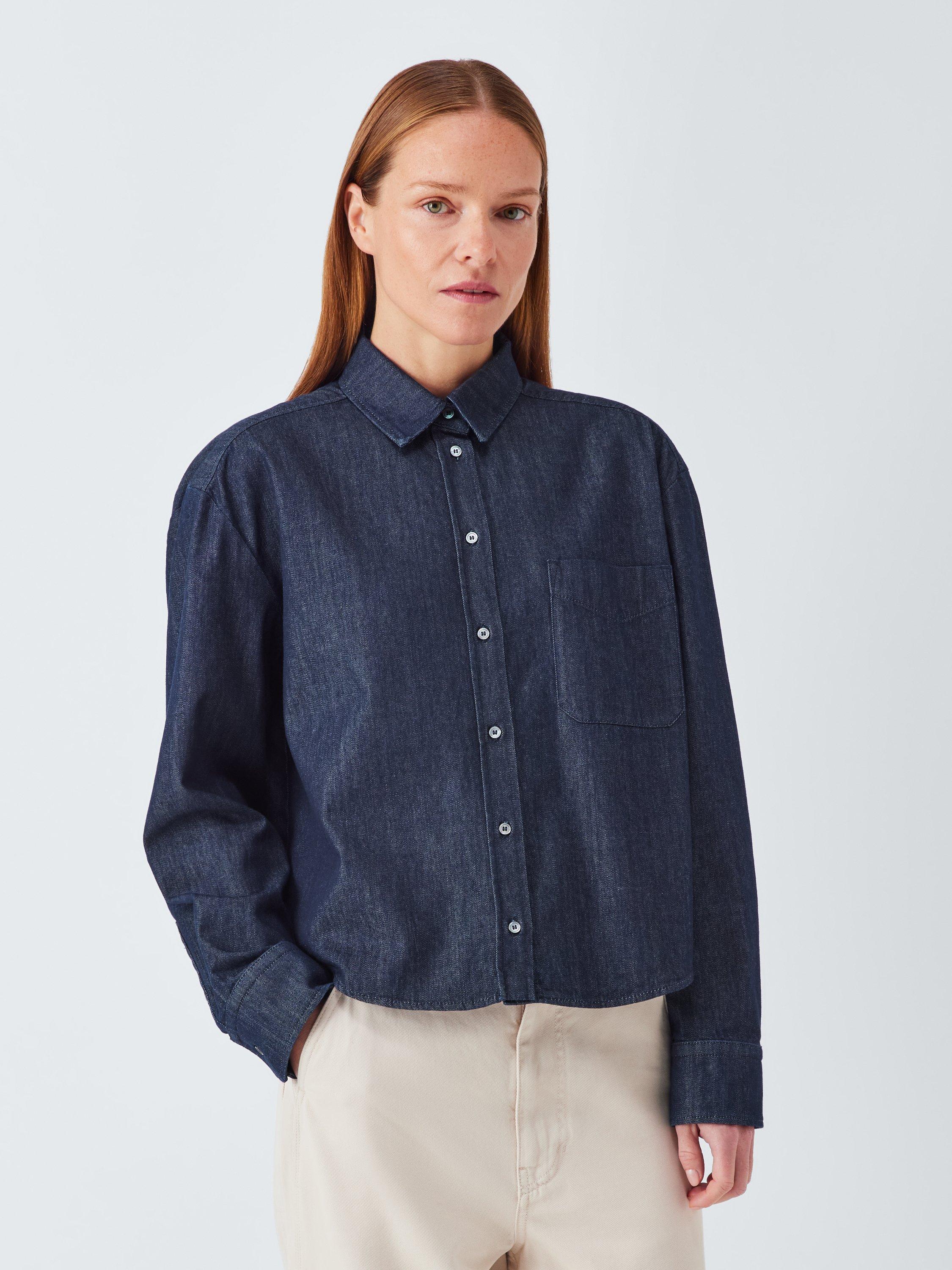 Product image 2 of 6, which shows Weekend MaxMara Obbia Shirt, Navy, 16