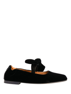 Penelope Chilvers Minnie Velvet Pumps, Black