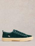White Stuff Pippa Corduroy Trainers, Dk Teal