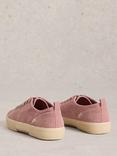White Stuff Pippa Corduroy Trainers, Light Pink