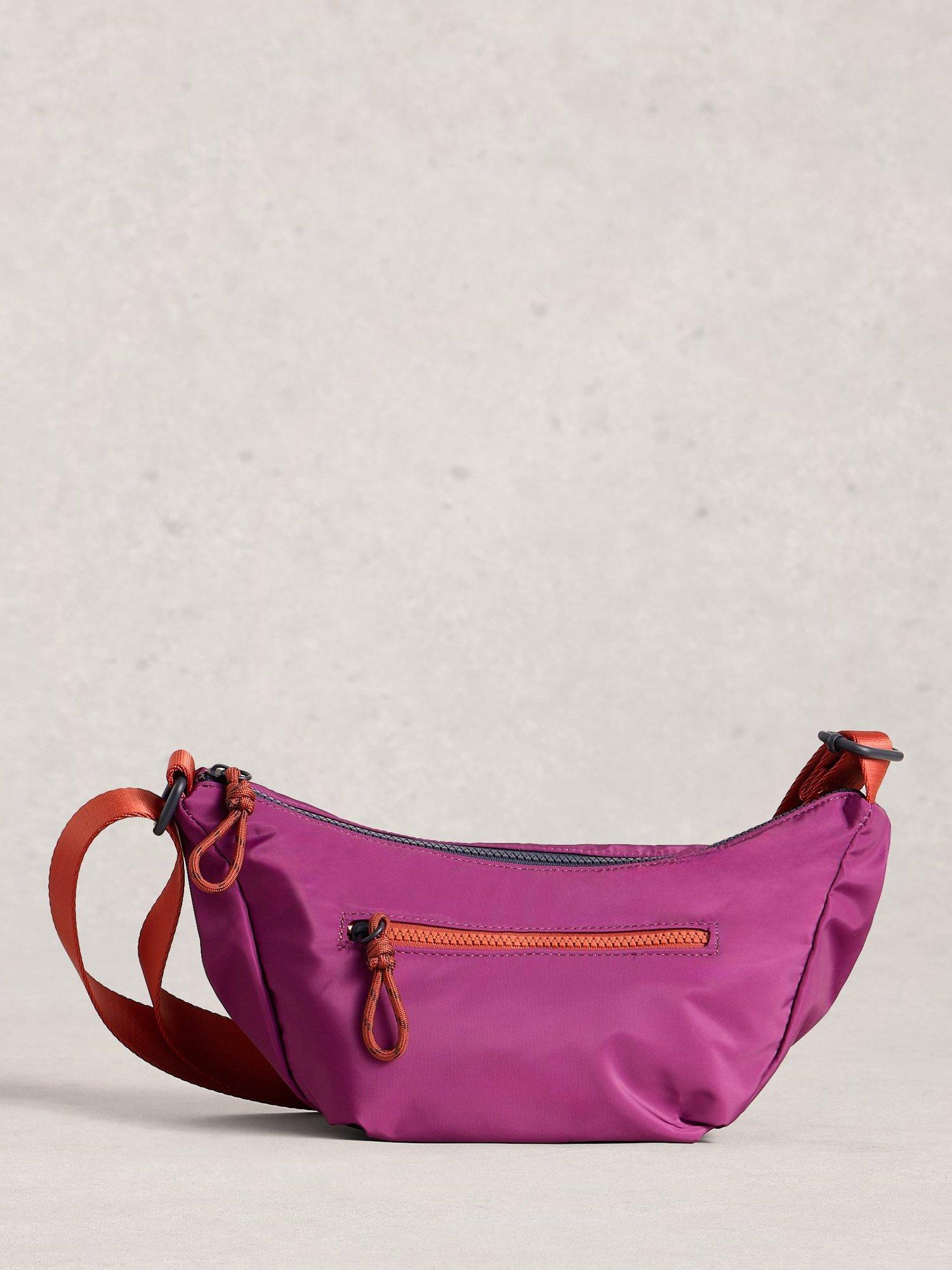 White Stuff Meadow Crossbody Bag, Brt Pink