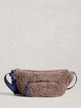 White Stuff Meadow Textured Crossbody Bag, Dus Grey