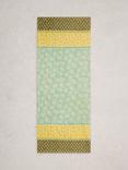 White Stuff Callie Printed Scarf, Green/Multi