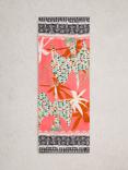 White Stuff Callie Graphic Print Scarf, Pink/Multi