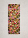 White Stuff Callie Leafy Scarf, Green/Multi
