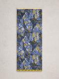 White Stuff Sophie Floral Scarf, Blue/Multi