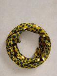 White Stuff Botanical Versatile Roll Scarf, Chartreuse