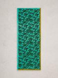 White Stuff Sophie Nature Print Scarf, Teal