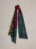 White Stuff Sophie Printed Scarf, Chartreuse/Multi