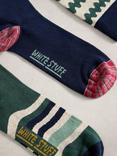 White Stuff Patterned Cotton Blend Socks
