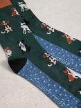 White Stuff Animal Motif Novelty Cotton Blend Socks
