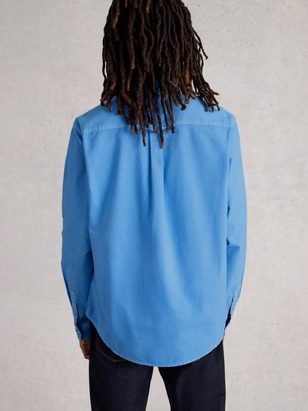 White Stuff Bruton Oxford Shirt, Light Blue - view 2, Light Blue