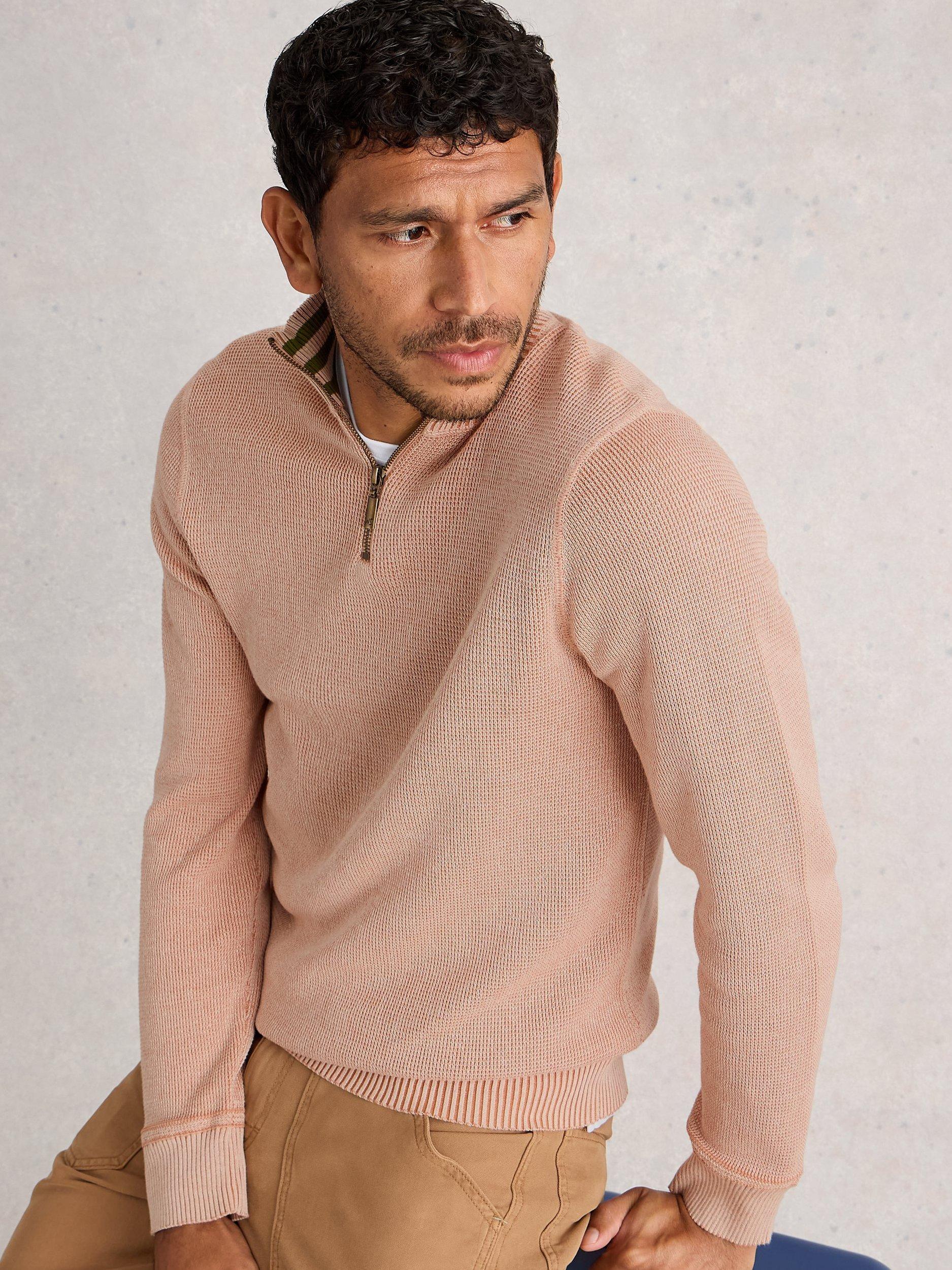 Product image 3 of 6, which shows Attadale Jumper MID, Dk Natural, XXS