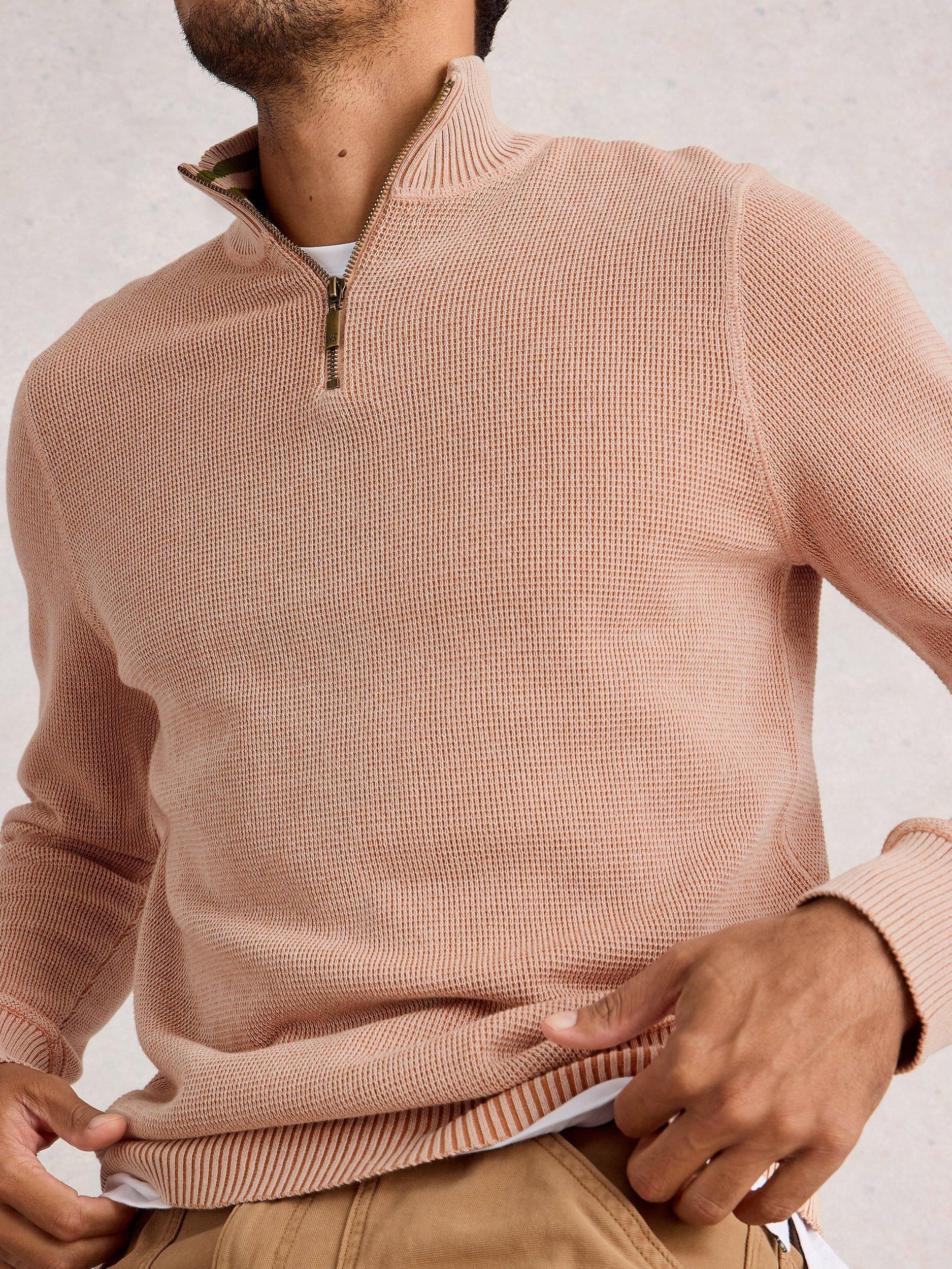 Product image 4 of 6, which shows Attadale Jumper MID, Dk Natural, XXS