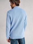 White Stuff Attadale Funnel Neck Jumper, Light Blue