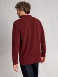 White Stuff Cotton Long Sleeve Polo Shirt