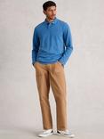 White Stuff Long Sleeve Utility Polo Shirt