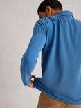 White Stuff Long Sleeve Utility Polo Shirt