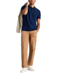 White Stuff Cotton Regular Fit Short Sleeve Utility Polo Shirt