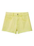 Benetton Kids' Cotton Five Pocket Frayed Shorts