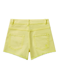Benetton Kids' Cotton Five Pocket Frayed Shorts