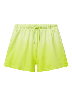 Benetton Kids' Jersey Drawstring Shorts, Lime, Lime
