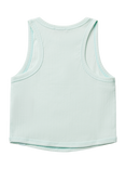 Benetton Kids' Ribbed Cotton Sleeveless Tank Top