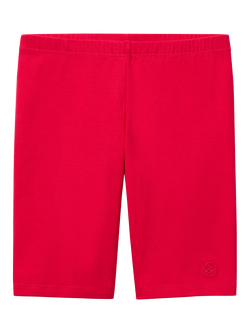Benetton Kids' Cotton Cycling Shorts, Fuchsia