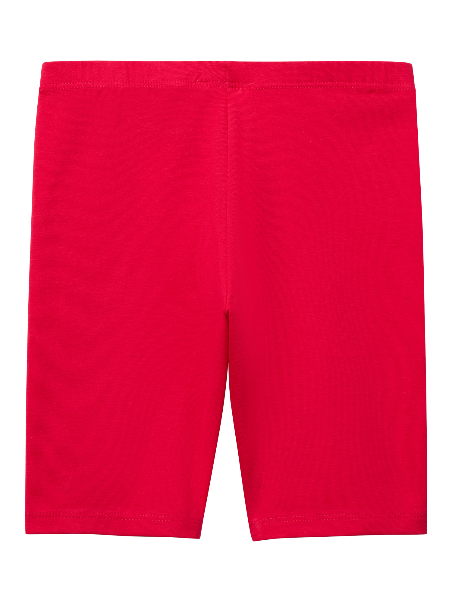 Product image 2 of 3, which shows Benetton Kids' Cotton Cycling Shorts, Fuchsia, 6-7 years