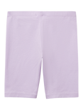 Benetton Kids' Cotton Cycling Shorts, Lilac