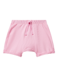 Benetton Baby Embroidered Star Shorts, Pink