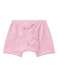 Benetton Baby Embroidered Star Shorts, Pink