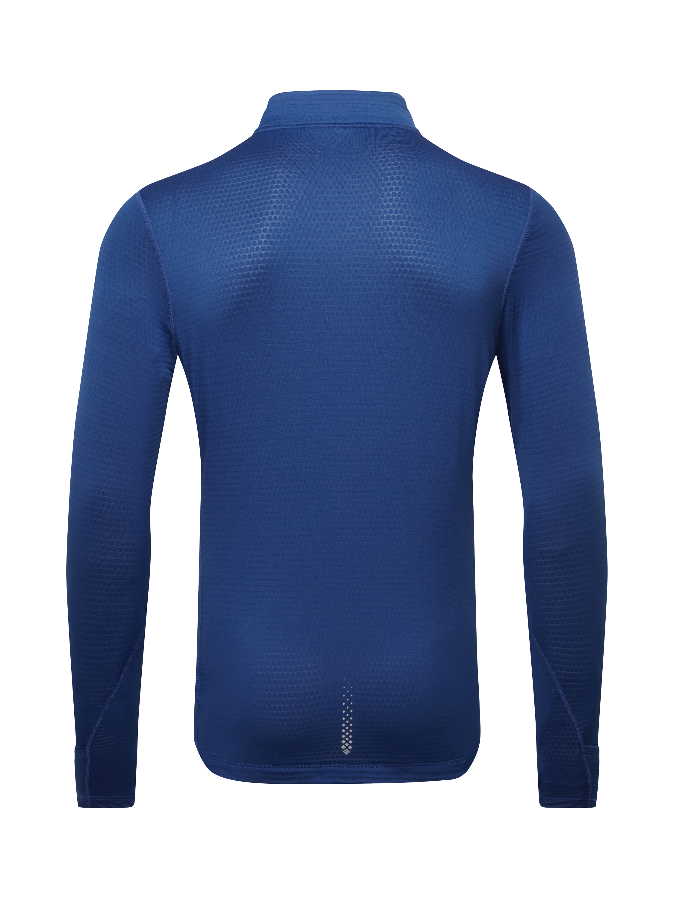 Product image 5 of 5, which shows Ronhill Tech Winter 1/2 Zip Top, Ocean/Electric Blue, XL
